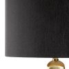 Lampa stołowa Celia czarna O 38 x 67 cm – tworzy przytulną atmosferę