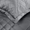 Narzuta velvet stalowa 200 x 220 cm – dodaje przytulności