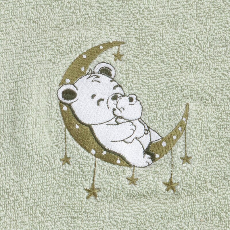 Ręcznik dla dziecka Baby74 miętowy 60 x 120 cm – miękki i chłonny