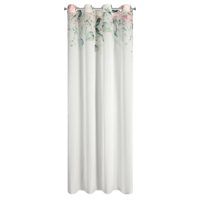 Zasłona gotowa Alora biała 135 x 250 cm – wprowadza jasność