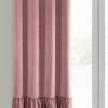 Zasłona gotowa Megi pudrowy róż 140 x 250 cm – zaciemnia pomieszczenie