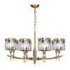LAMPA KRYSTAL (2) O 75 X 150 CM TRANSPARENTNY