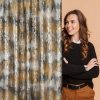 Zasłona gotowa Tina musztardowa 140 x 270 cm – wprowadza ciepło