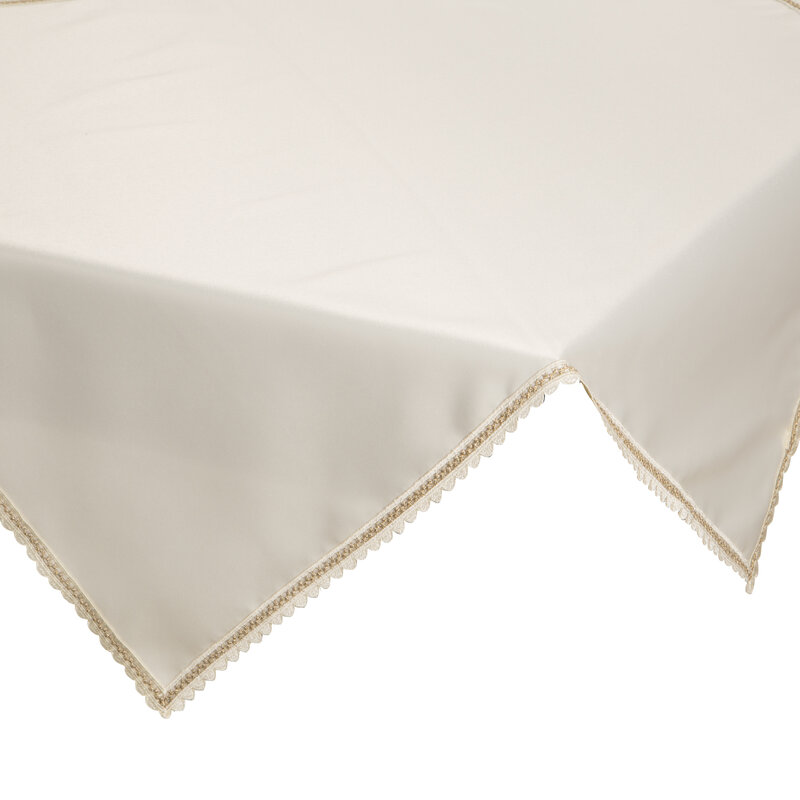 Obrus LACE kremowy 85 X 85 cm – subtelna dekoracja stołu