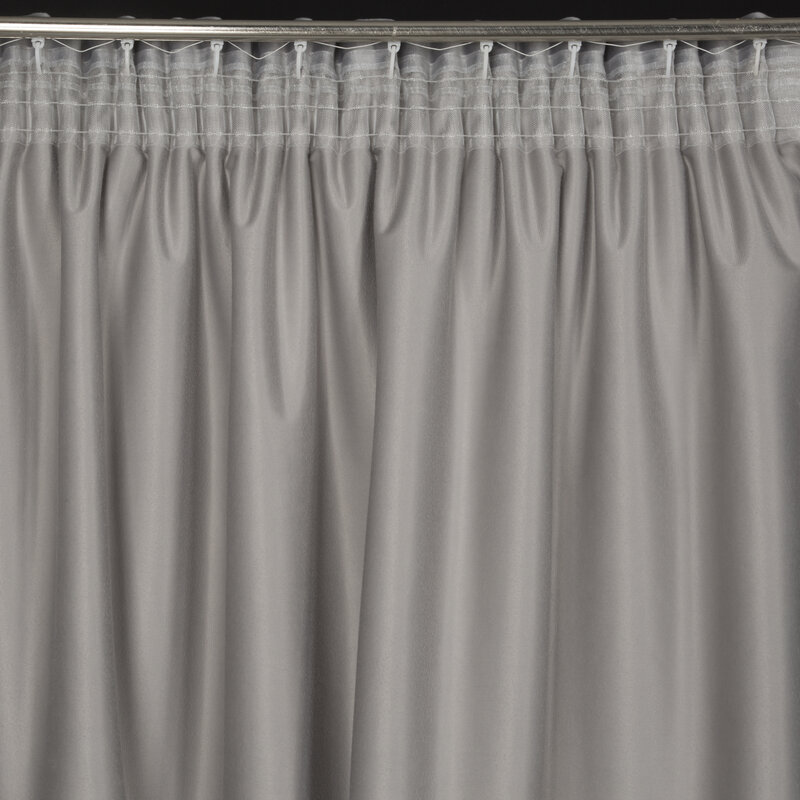 Zasłona gotowa Mariela srebrna 140 x 270 cm – doda blasku wnętrzu