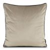 Poszewka velvet beżowa 45 x 45 cm – dodatek do relaksu