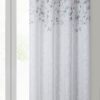 Zasłona gotowa biała 140 x 250 cm – z błyszczącą nitką