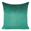 Poszewka velvet biała 45 x 45 cm – doda blasku wnętrzu