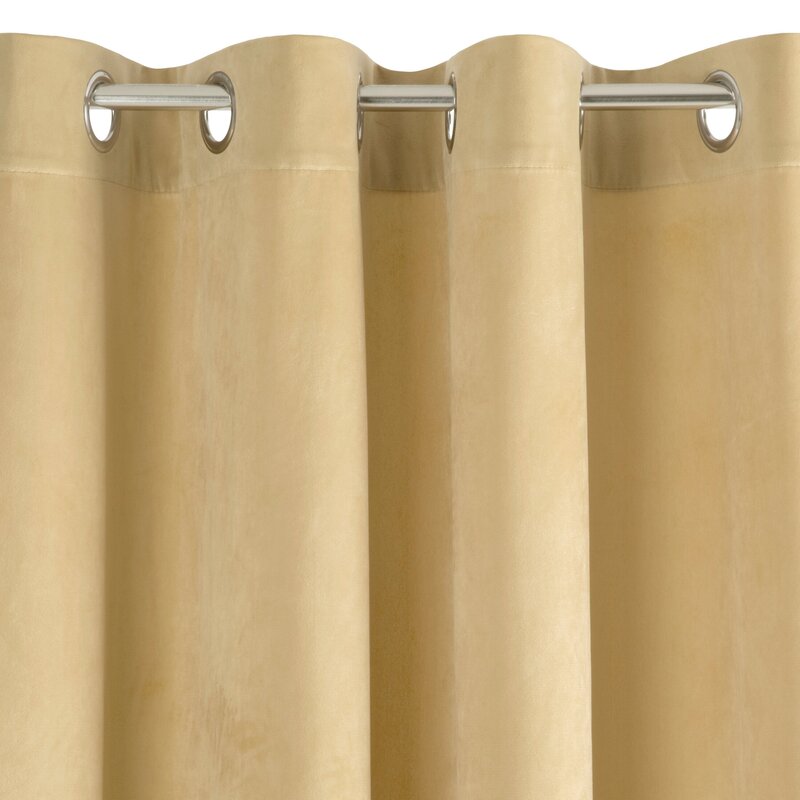 Zasłona gotowa Pierre kremowa 140 x 250 cm – zaciemniająca wnętrze