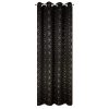 Zasłona gotowa Abella czarna 135 x 250 cm – zapewnia zaciemnienie