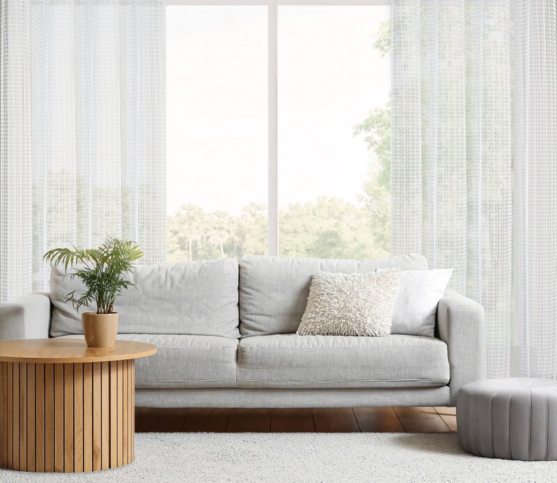 Zasłona gotowa Lara biały 140 x 250 cm – rozjaśnia wnętrze