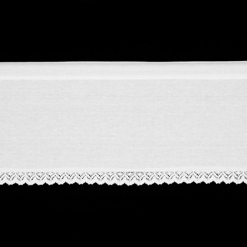 FIRANA GOTOWA GUSTO NA TAŚMIE 150 X 30 CM BIAŁY