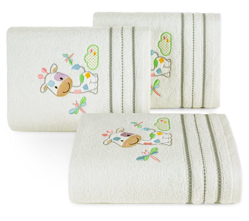 Ręcznik dziecięcy BABY33 biały 100 X 100 cm – miękki i chłonny