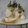 Wazon ceramiczny Rakel beżowy 12 x 23 cm – na suszone kwiaty