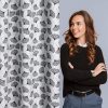 Zasłona gotowa Kemi biała 140 x 250 cm – rozświetla wnętrze