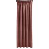 Zasłona gotowa Sibel ciemnoróżowa 140 x 270 cm – zaciemniająca i elegancka