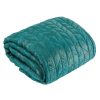 Narzuta velvet Agata turkusowa 170 x 210 cm – doda blasku sypialni