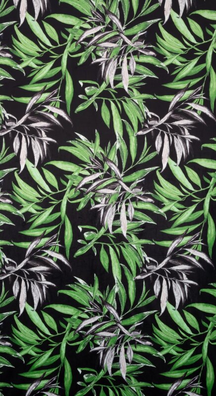 ZASŁONA GOTOWA ZOJA 140 X 250 CM CZARNY