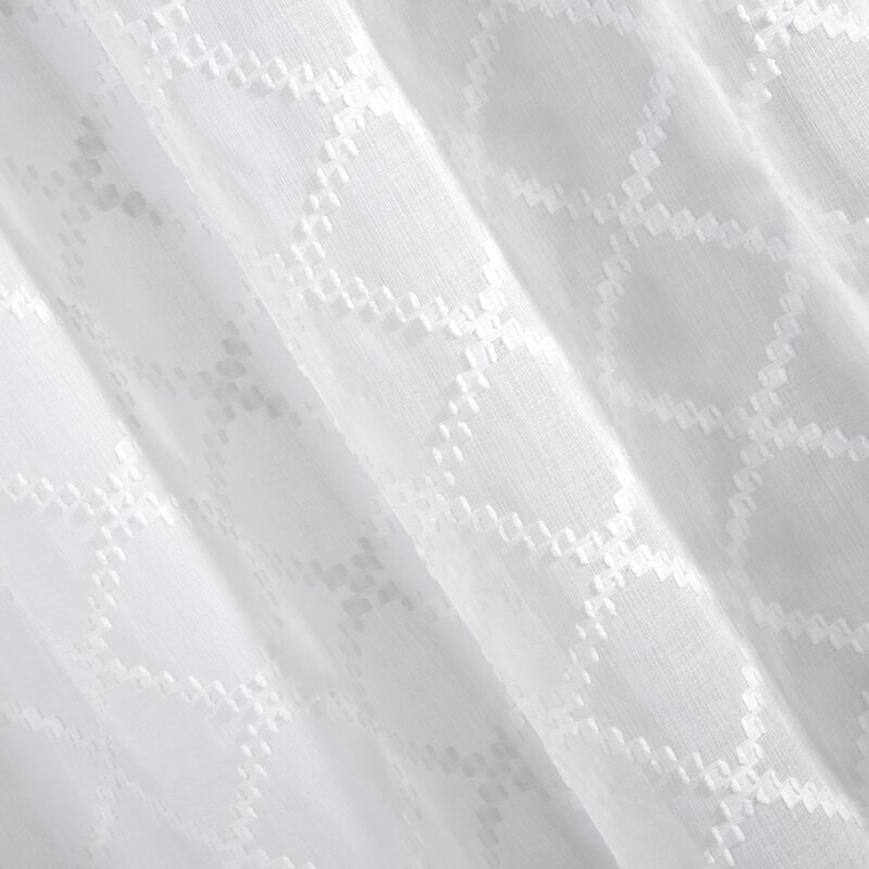 ZASŁONA GOTOWA D91 BETSY 140 X 250 CM BIAŁY