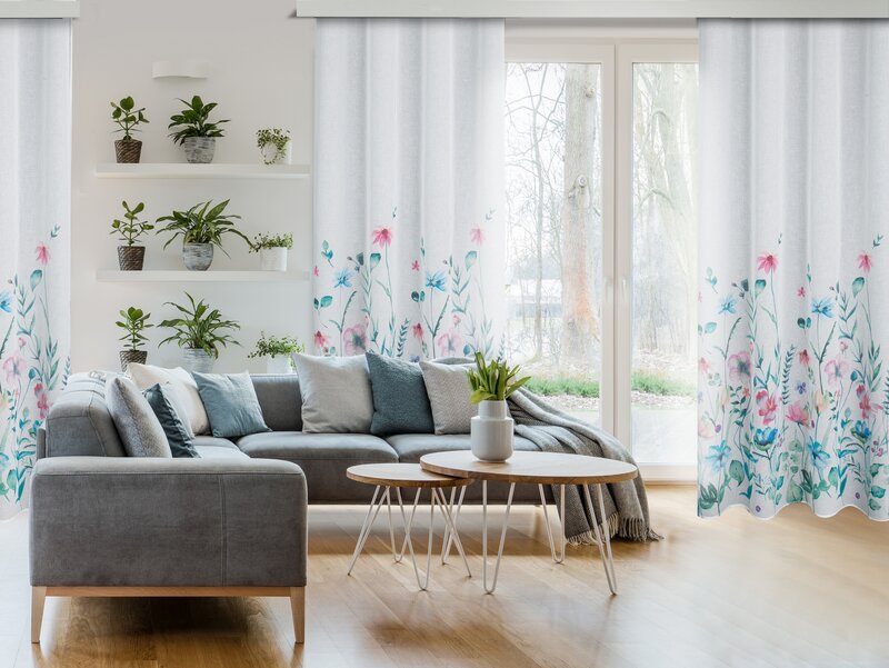 Zasłona gotowa Lilian biała 140 x 250 cm – rozprasza światło