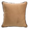 Poszewka velvet miodowa 40 x 40 cm – wprowadza ciepło