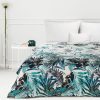 Koc flanelowy Pilar biały 150 x 200 cm – idealny na sofę
