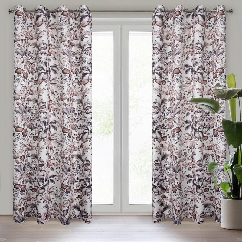 Zasłona gotowa Hana biała 140 X 250 CM – do salonu i sypialni