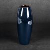 WAZON DEKORACYJNY AMORA1 (6) FI 12 X 30 CM GRANATOWY