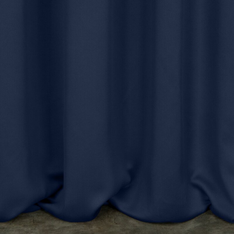Zasłona gotowa Parisa granatowa 135 x 250 cm – zaciemniająca i stylowa