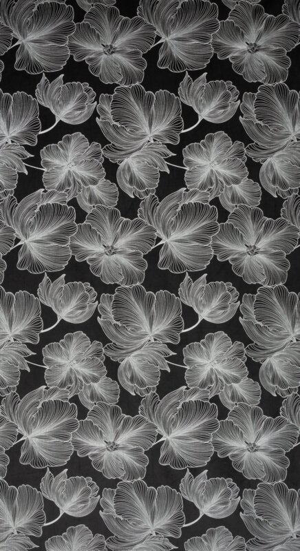 Zasłona gotowa Stella czarna 140 x 250 cm – zaciemniająca i stylowa