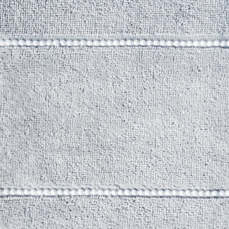 Ręcznik welurowy Mari srebrny 70 X 140 cm – miękki i chłonny