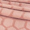 Koc flano pudrowy róż 150x200 – miękki i przytulny