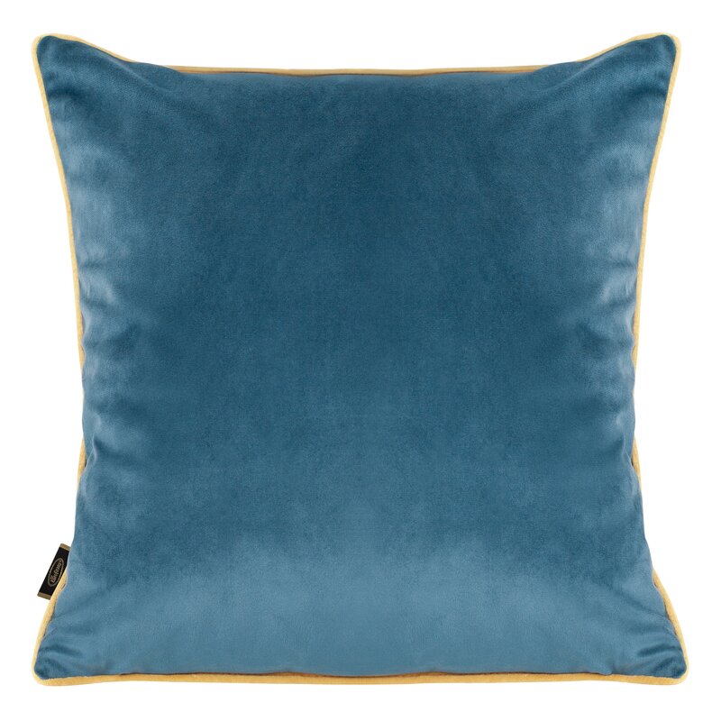 POSZEWKA VELVET 56 45 X 45 CM NIEBIESKI