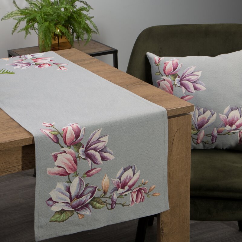 Obrus Gobelin POP 1214 popielaty 100x100 – doda świeżości