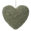 Ozdoba świąteczna gwiazdka zielona 10 x 3 x 10 cm – piękna dekoracja