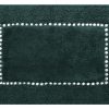 Dywanik bawełniany Chic ciemnozielony 50 x 70 cm – miękki i ciepły