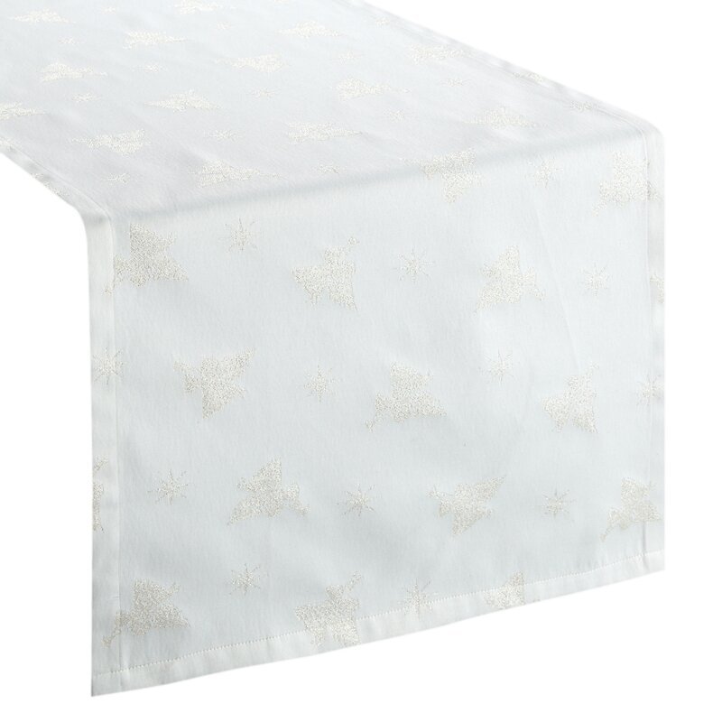 OBRUS FLASH 33 40 X 140 CM KREMOWY