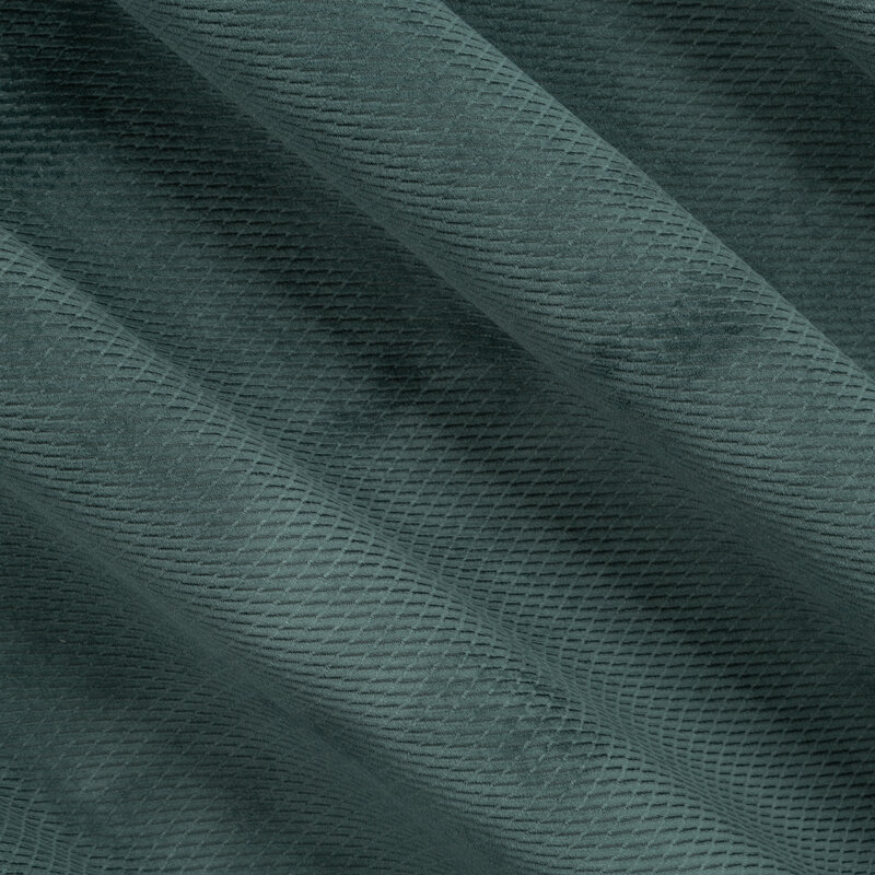 Zasłona gotowa Eliza ciemnomiętowa 140 X 300 cm – miękki welwet
