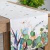 OBRUS NATU 5 40 X 180 CM BIAŁY