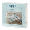 Komplet pościeli dziecięcej KID 15 biała 100 X 135 cm – delikatna dla skóry