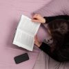 Prześcieradło z gumką Nova stalowe 180 x 200 x 30 cm – 100% bawełna