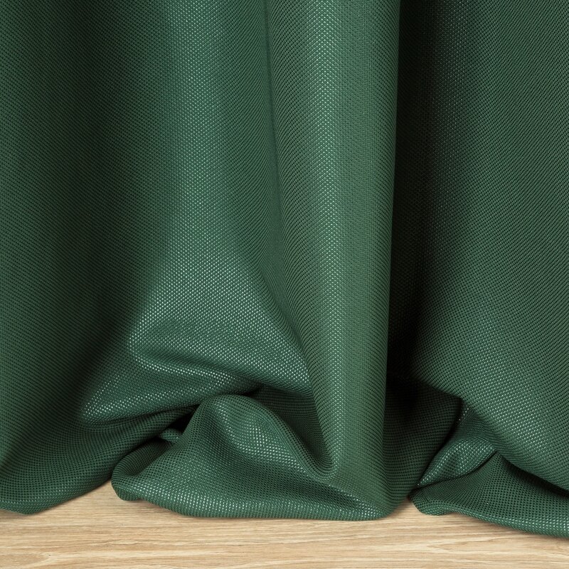 Zasłona gotowa ESSME zielona 140 X 250 cm – do salonu i sypialni