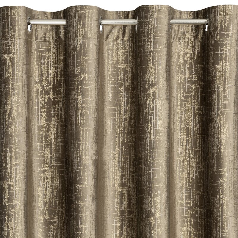 Zasłona gotowa Marsala brązowa 140 x 250 cm – zaciemnia pomieszczenie