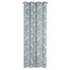 Zasłona gotowa Luna błękitna 140 x 250 cm – wprowadza sielski klimat