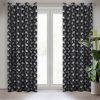 Zasłona gotowa czarna 135 x 250 cm – zaciemnia pomieszczenie
