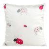 Poszewka Design91 biała 45 x 45 cm – miękka welwetowa