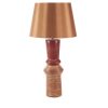 Lampa stołowa Elda ceglasta fi 35 x 75 cm – tworzy ciepłą atmosferę
