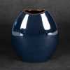 WAZON DEKORACYJNY AMORA1 (2) 18 X 9 X 20 CM GRANATOWY