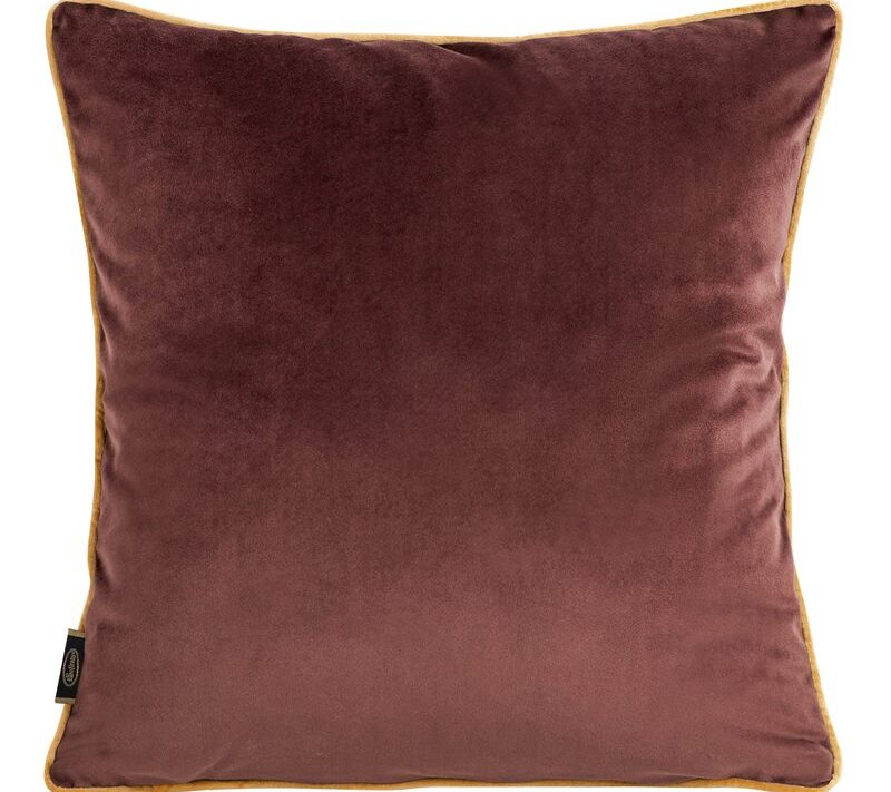 Poszewka Velvet bordowa 45 x 45 cm – doda przytulności