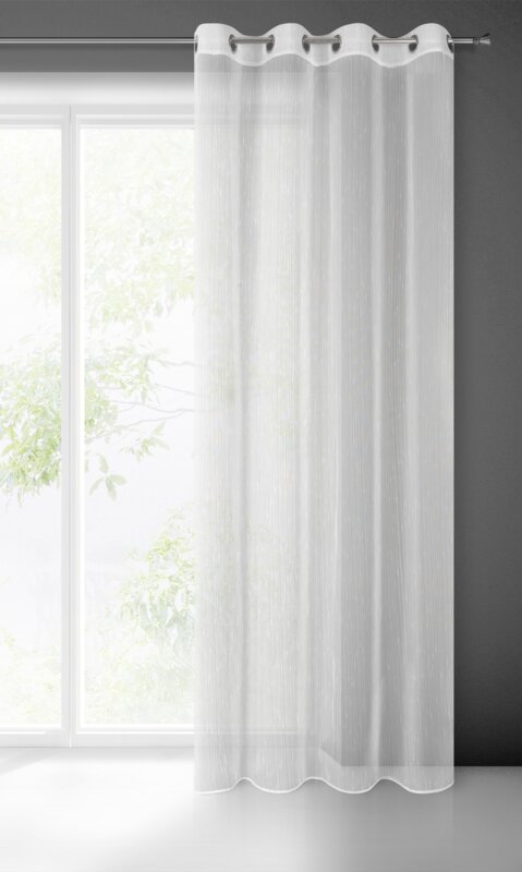 Firana gotowa Pilar biały 140 x 250 cm – rozjaśnia wnętrze